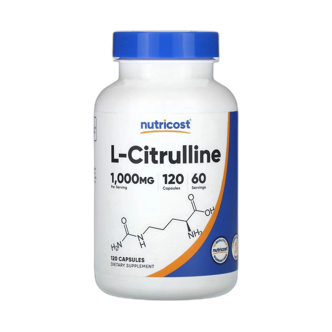 Nutricost, L-Citrulline, 120 Capsules