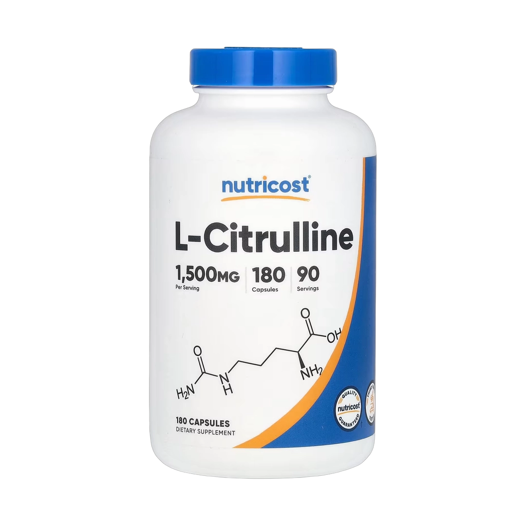 Nutricost, L- Citrulline, 180 Capsules