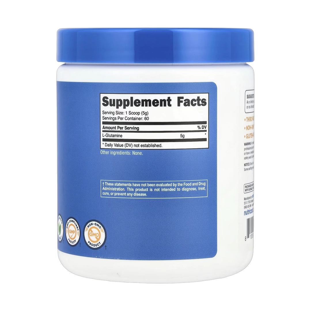 Nutricost, L-Glutamine, Unflavored, 10.7 oz, 300 g