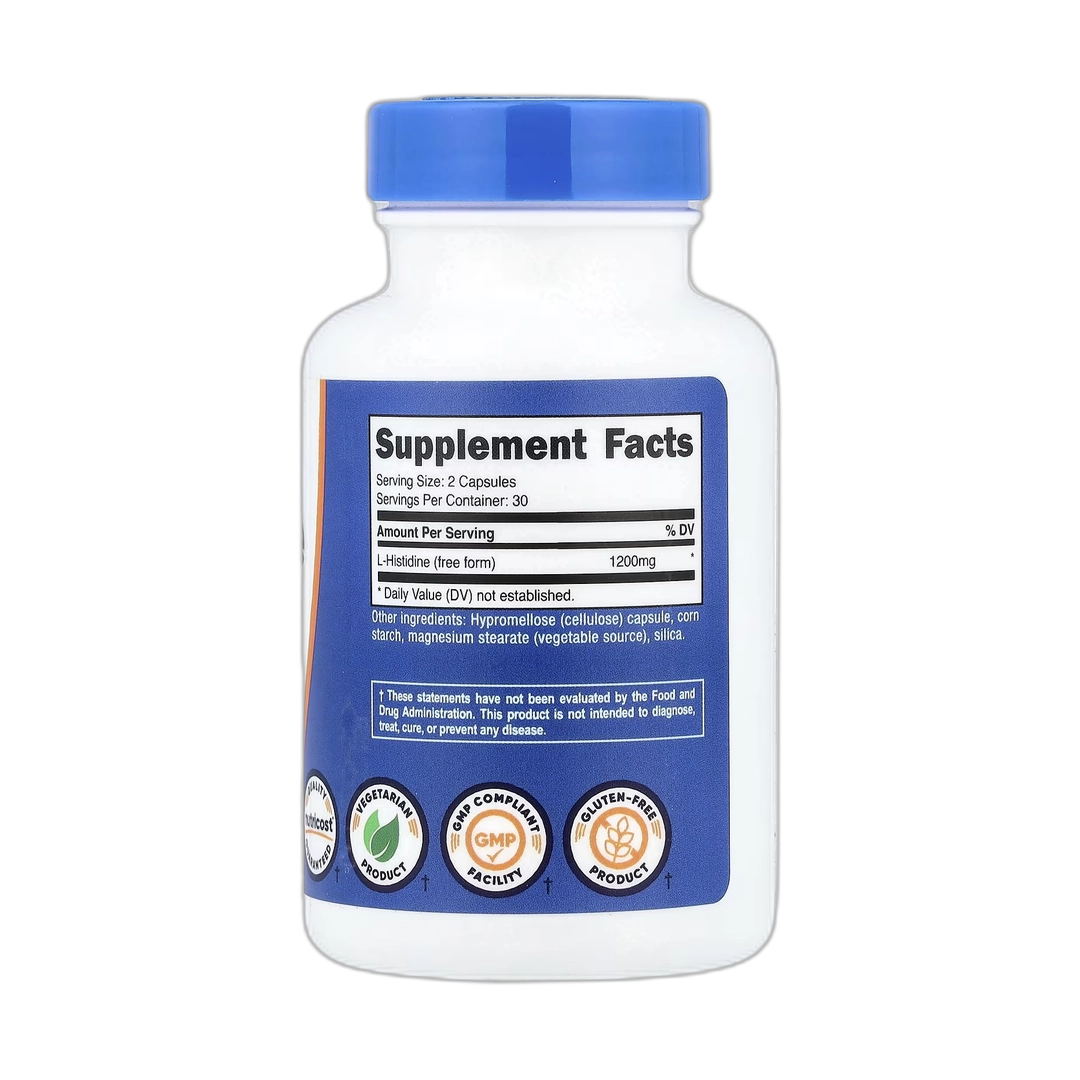Nutricost, L-Histidine , 60 Capsule