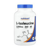 Nutricost, L-Isoleucine, 240 Capsules