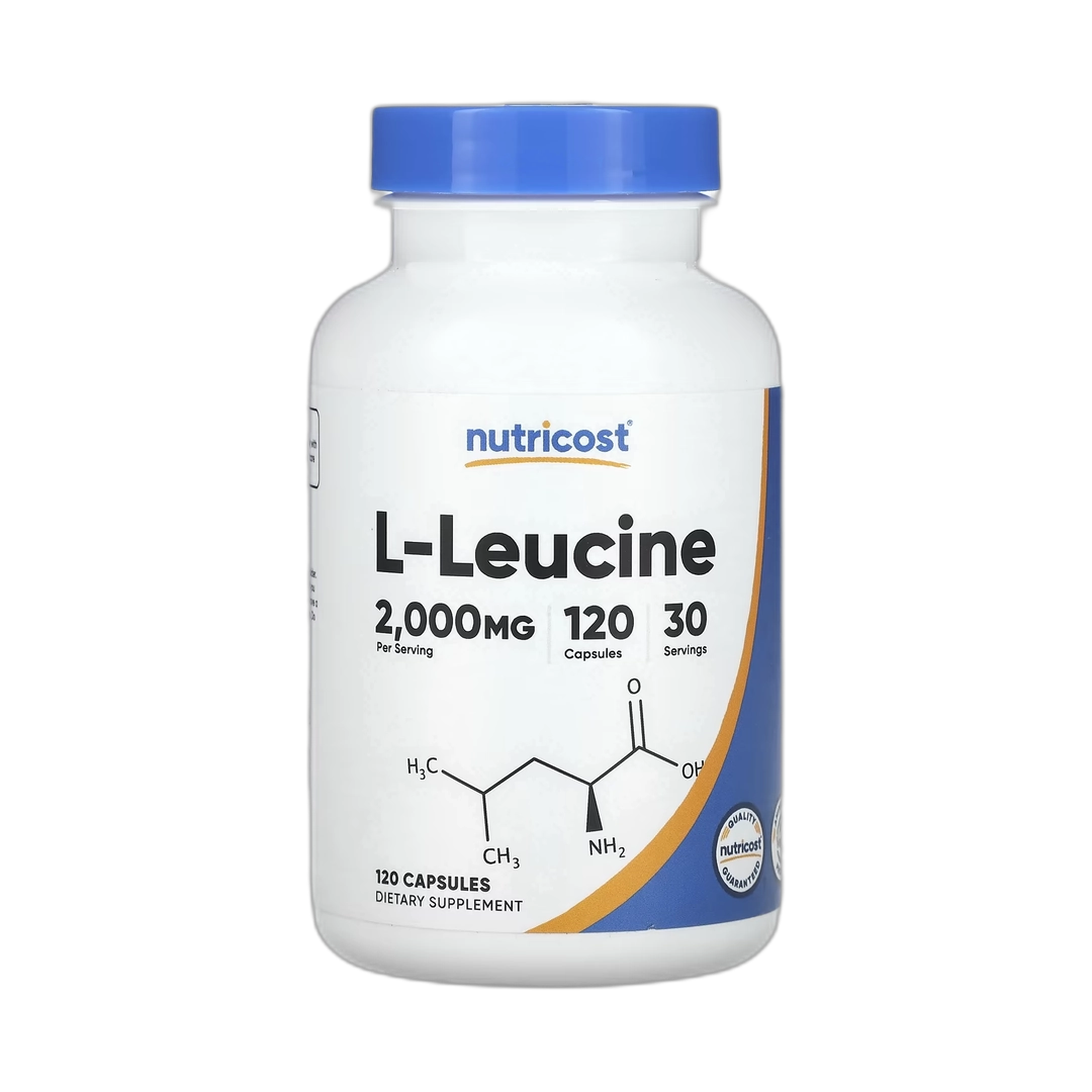 Nutricost, L-Leucine, 120 Capsules