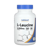 Nutricost, L-Leucine, 120 Capsules