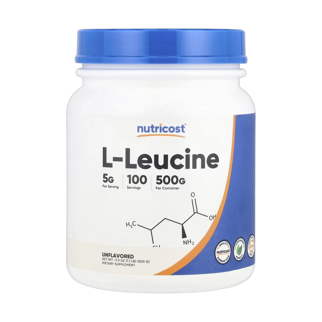 Nutricost, L-Leucine, Unflavored, 17.9 oz, 500 g