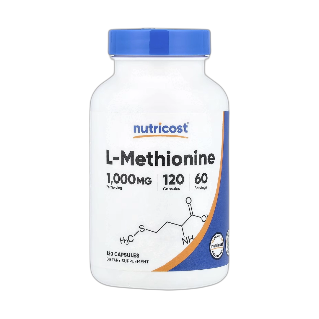 Nutricost, L-Methionine, 120 Capsules