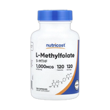 Nutricost, L-Methylfolate, 1,000 mcg, 120 Capsules