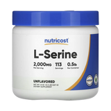 Nutricost, L-Serine Powder, Unflavored, 8 oz, 227 g