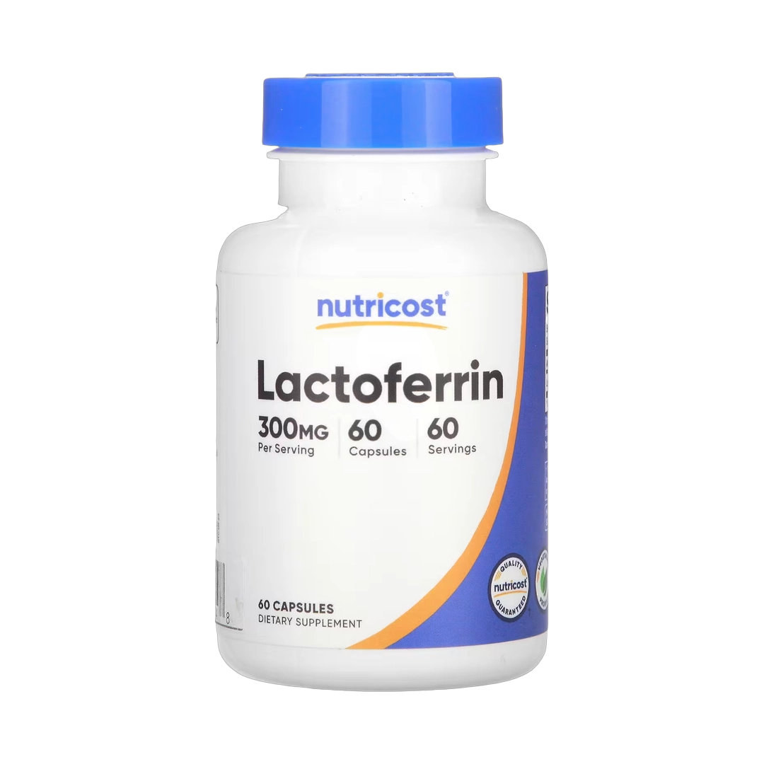 Nutricost, Lactoferrin, 300 mg, 60 Capsules