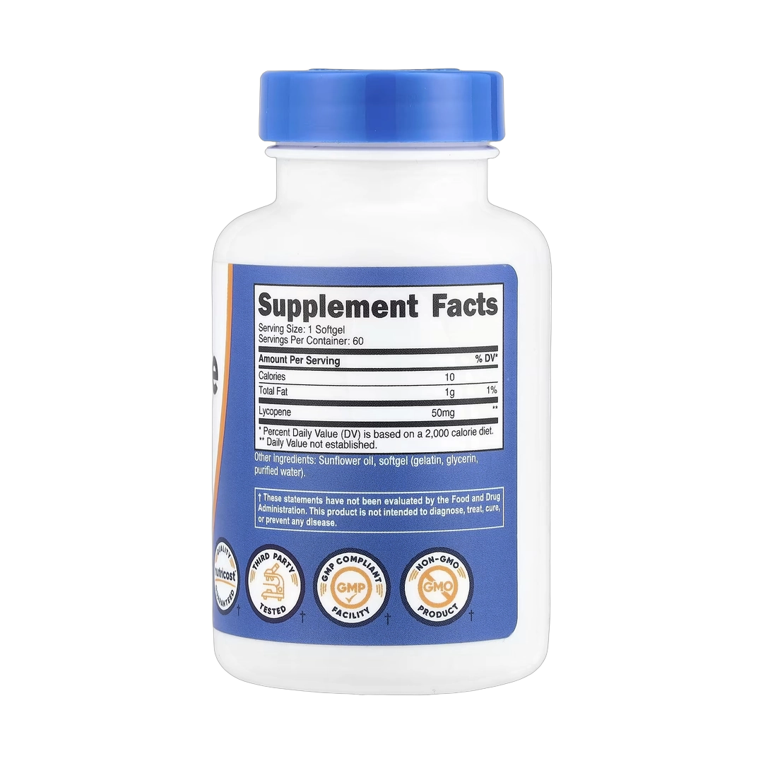 Nutricost, Lycopene , 50 mg , 60 Softgels