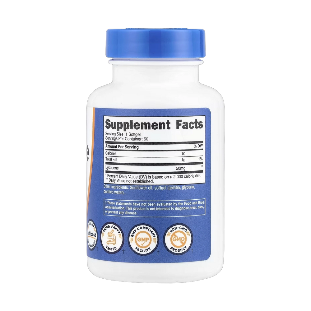 Nutricost, Lycopene , 50 mg , 60 Softgels