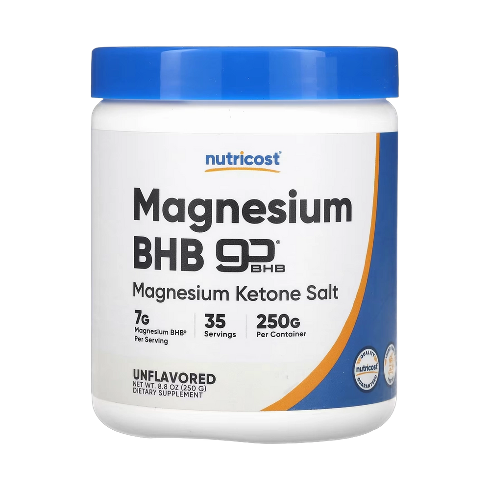 Nutricost, Magnesium BHB, goBHB®, Unflavored, 8.8 oz, 250 g