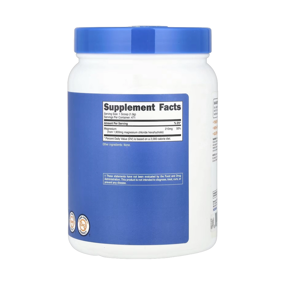 Nutricost, Magnesium Chloride, Unflavored, 32.4 oz, 907 g