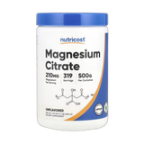 Nutricost, Magnesium Citrate, Unflavored , 210 mg, 17.9 oz, 500 g