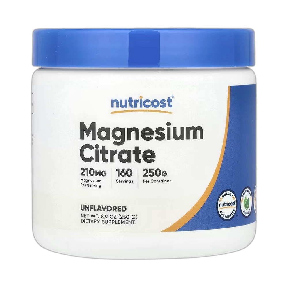Nutricost, Magnesium Citrate, Unflavored, 8.9 oz, 250 g