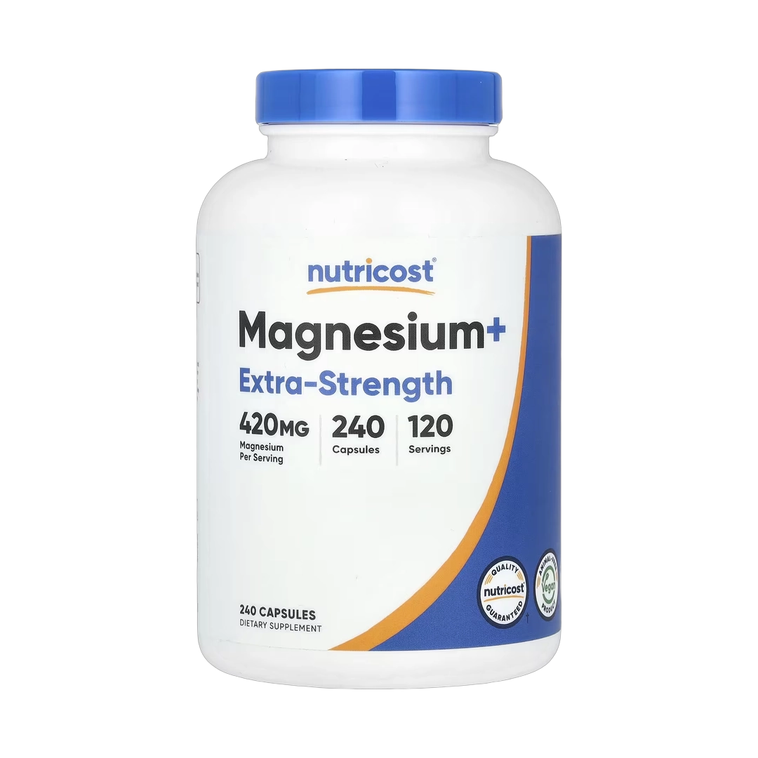 Nutricost, Magnesium+, Extra-Strength, 240 Capsules