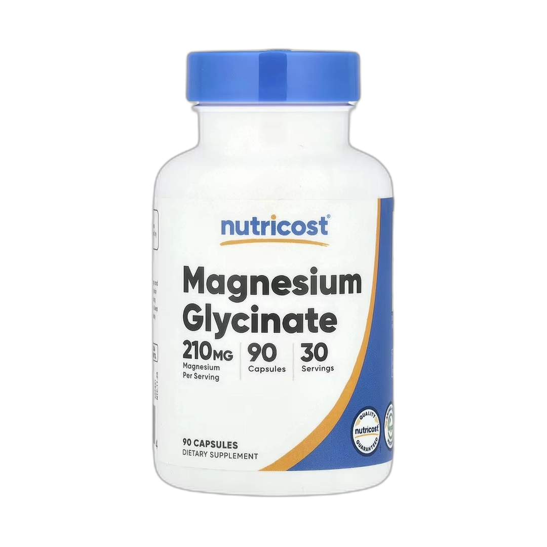 Nutricost, Magnesium Glycinate, 90 Capsules