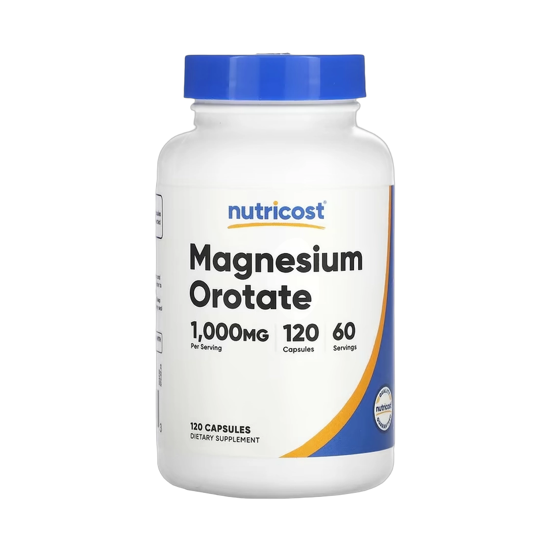 Nutricost, Magnesium Orotate, 120 Capsules