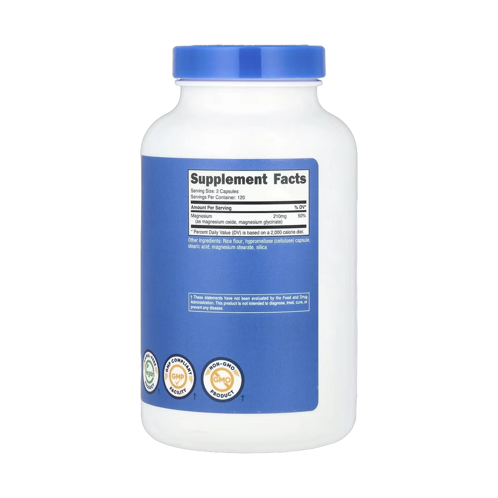 Nutricost, Magnesium+, Regular-Strength, 240 Capsules