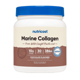 Nutricost, Marine Collagen, Chocolate, 13.7 oz, 383 g