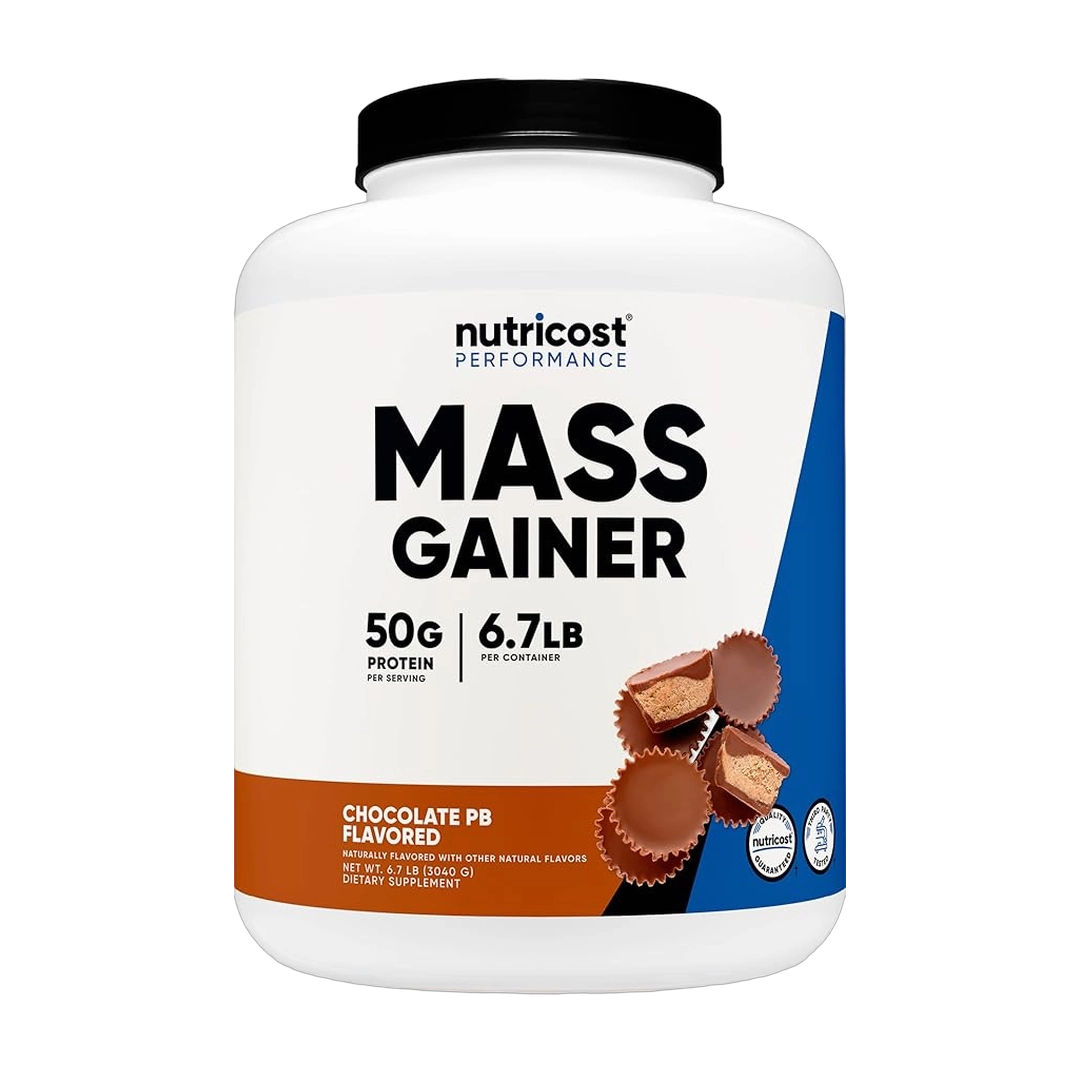Nutricost, Mass Gainer, Chocolate Peanut Butter Flavor, 6.7 LBS