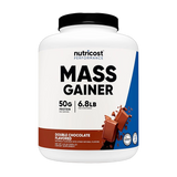 Nutricost, Mass Gainer, Double Chocolate Flavor, 6.7 lb