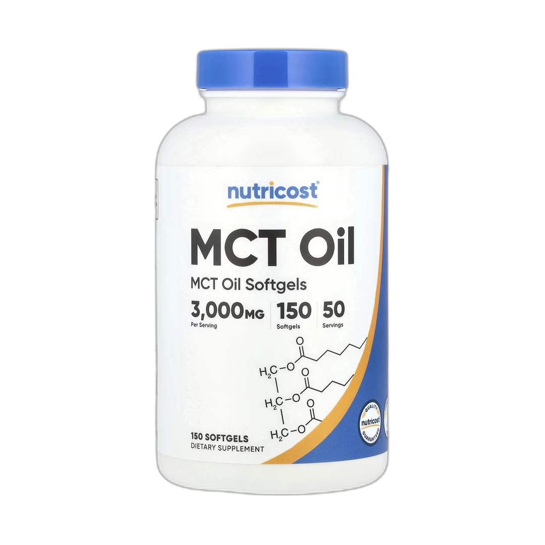 Nutricost, MCT Oil, 150 Softgels