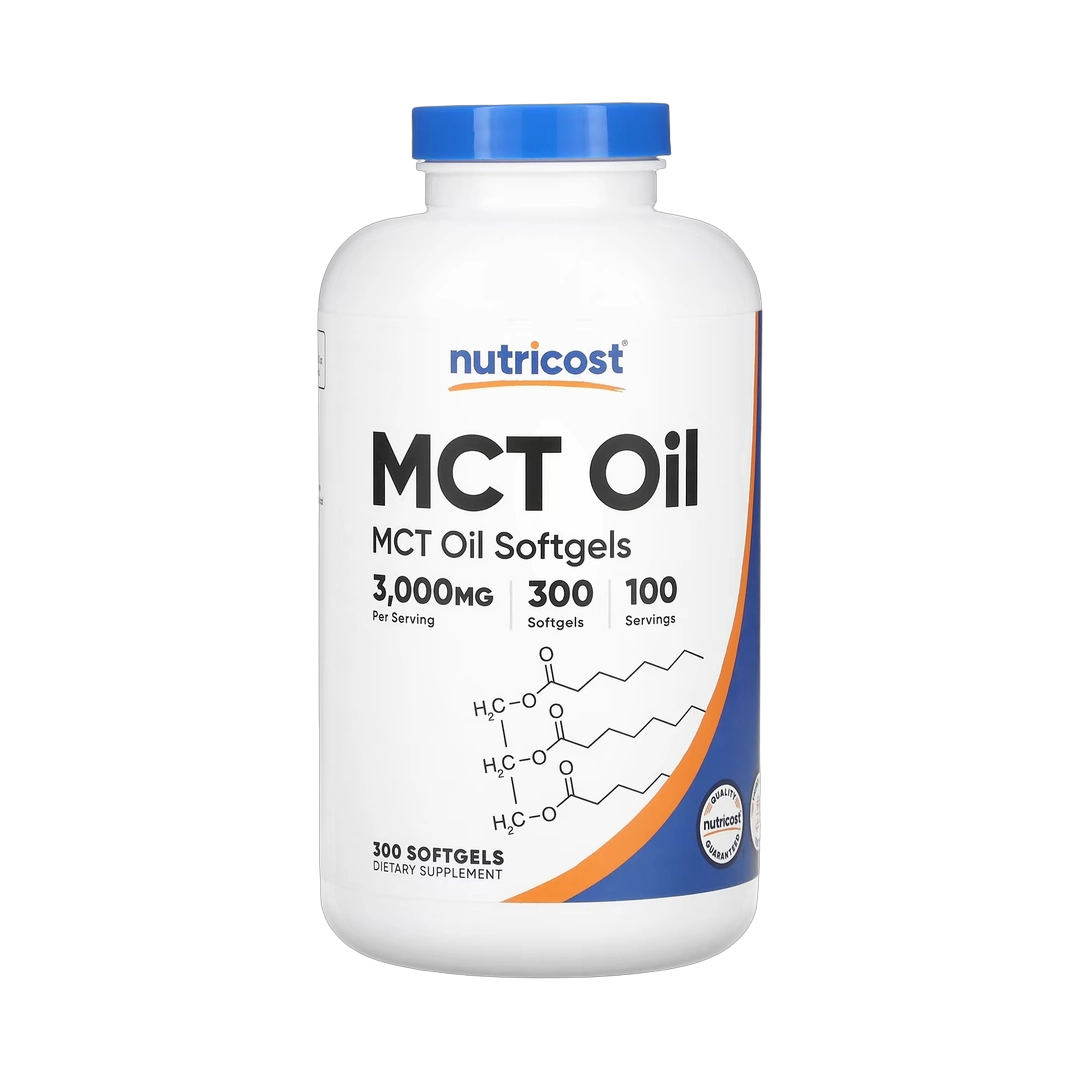 Nutricost, MCT Oil, 300 Softgels