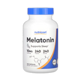 Nutricost, Melatonin, 10 mg, 240 Capsules