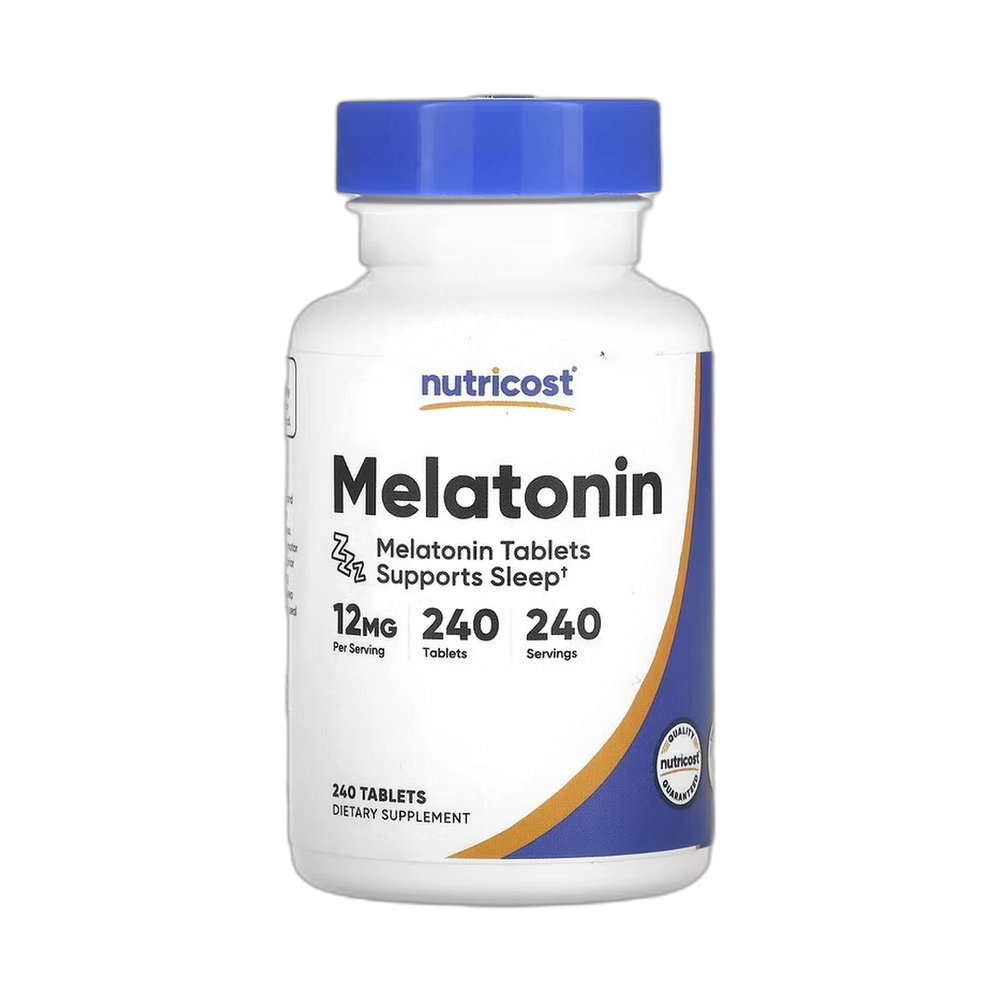 Nutricost, Melatonin, 12 mg, 240 Tablets
