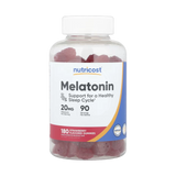 Nutricost, Melatonin Gummies, Strawberry, 180 Gummies