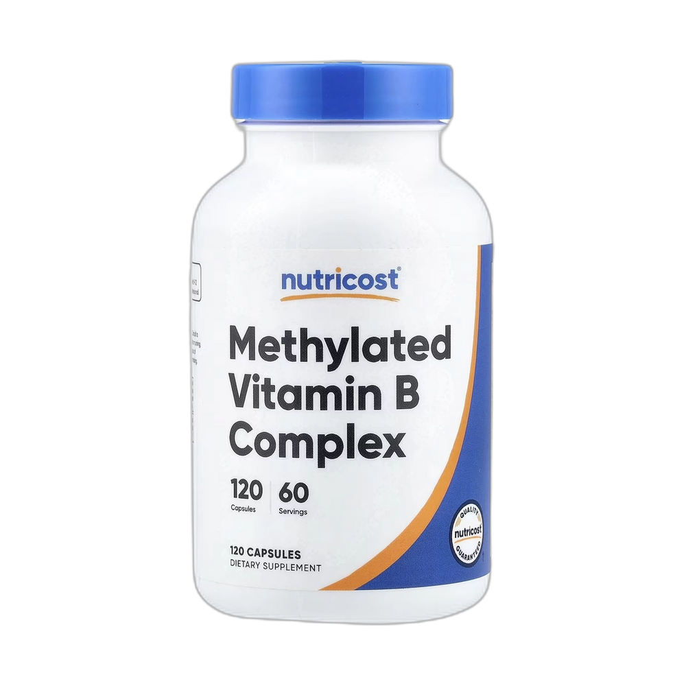 Nutricost, Methylated Vitamin B Complex, 120 Capsules