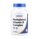 Nutricost, Methylated Vitamin B Complex, 120 Capsules