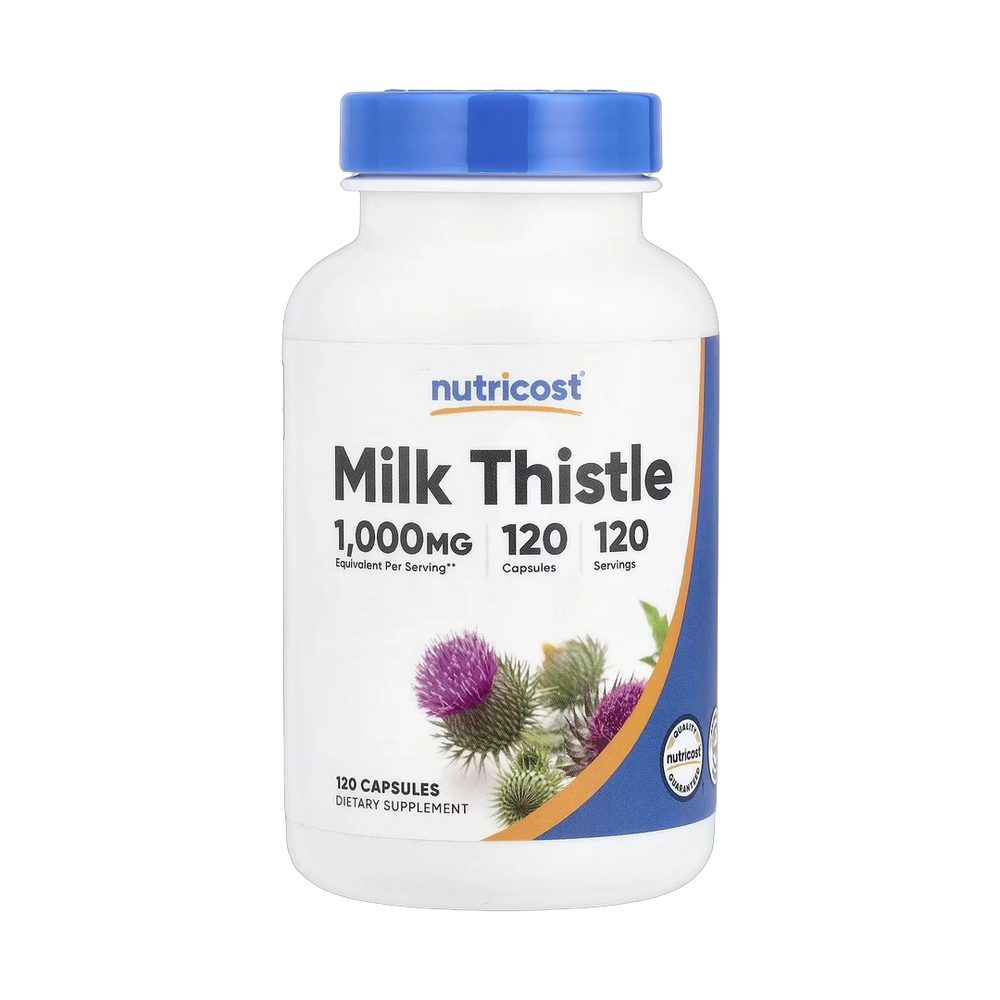 Nutricost, Milk Thistle, 1,000 mg, 120 Capsules