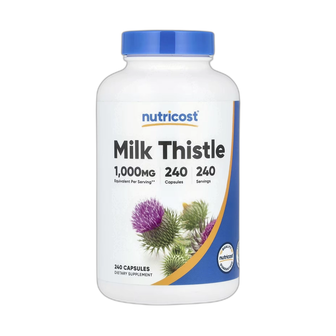 Nutricost, Milk Thistle, 1,000 mg, 240 Capsules