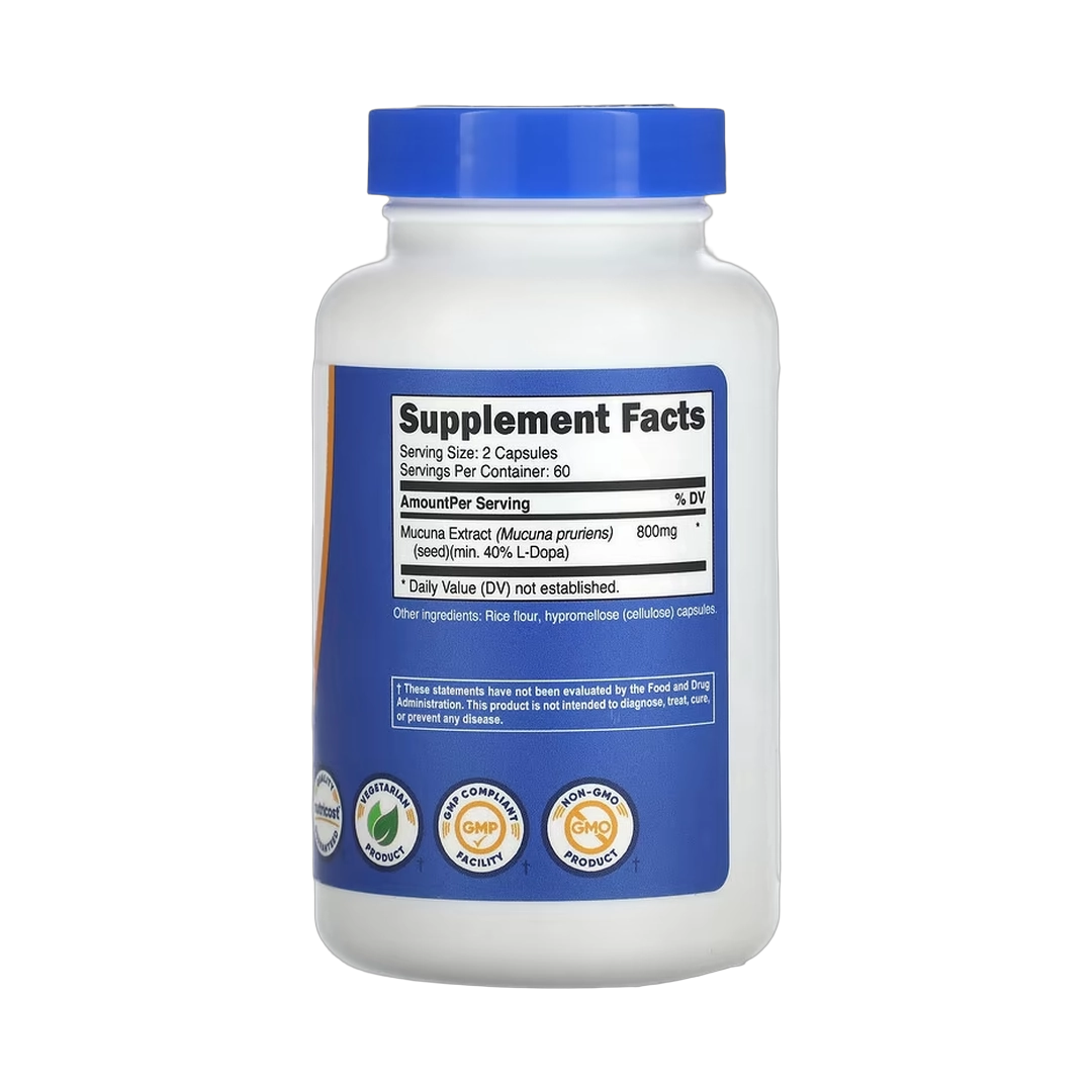 Nutricost, Mucuna Pruriens, 120 Capsules