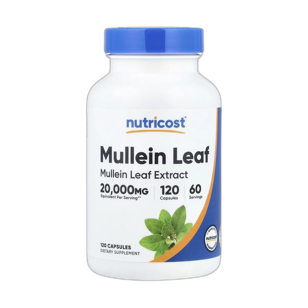 Nutricost, Mullein Leaf, 120 Capsules