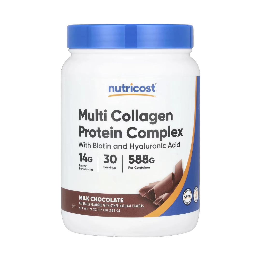 Nutricost, Multi Collagen Protein Complex, Milk Chocolate, 1.3 lb, 588 g