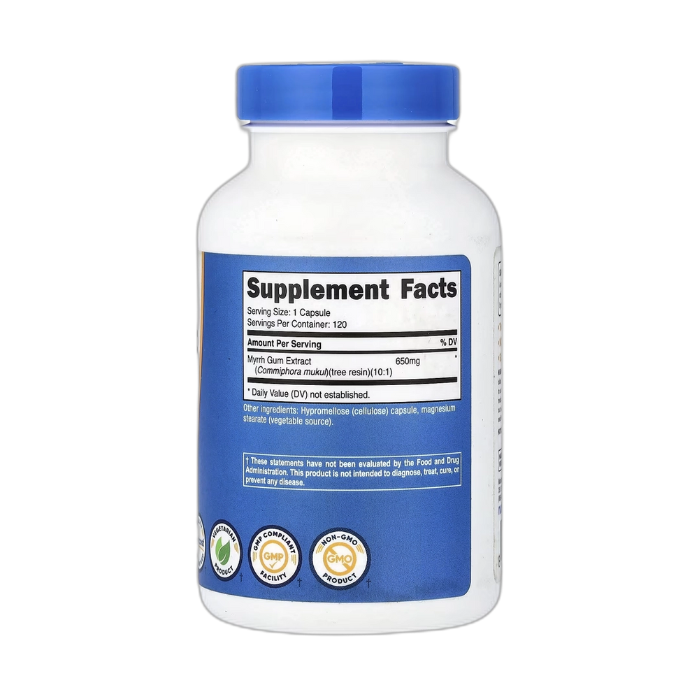 Nutricost, Myrrh Extract, 650 mg, 120 Capsules