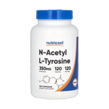Nutricost, N-Acetyl L-Tyrosine, 350 mg, 120 Capsules