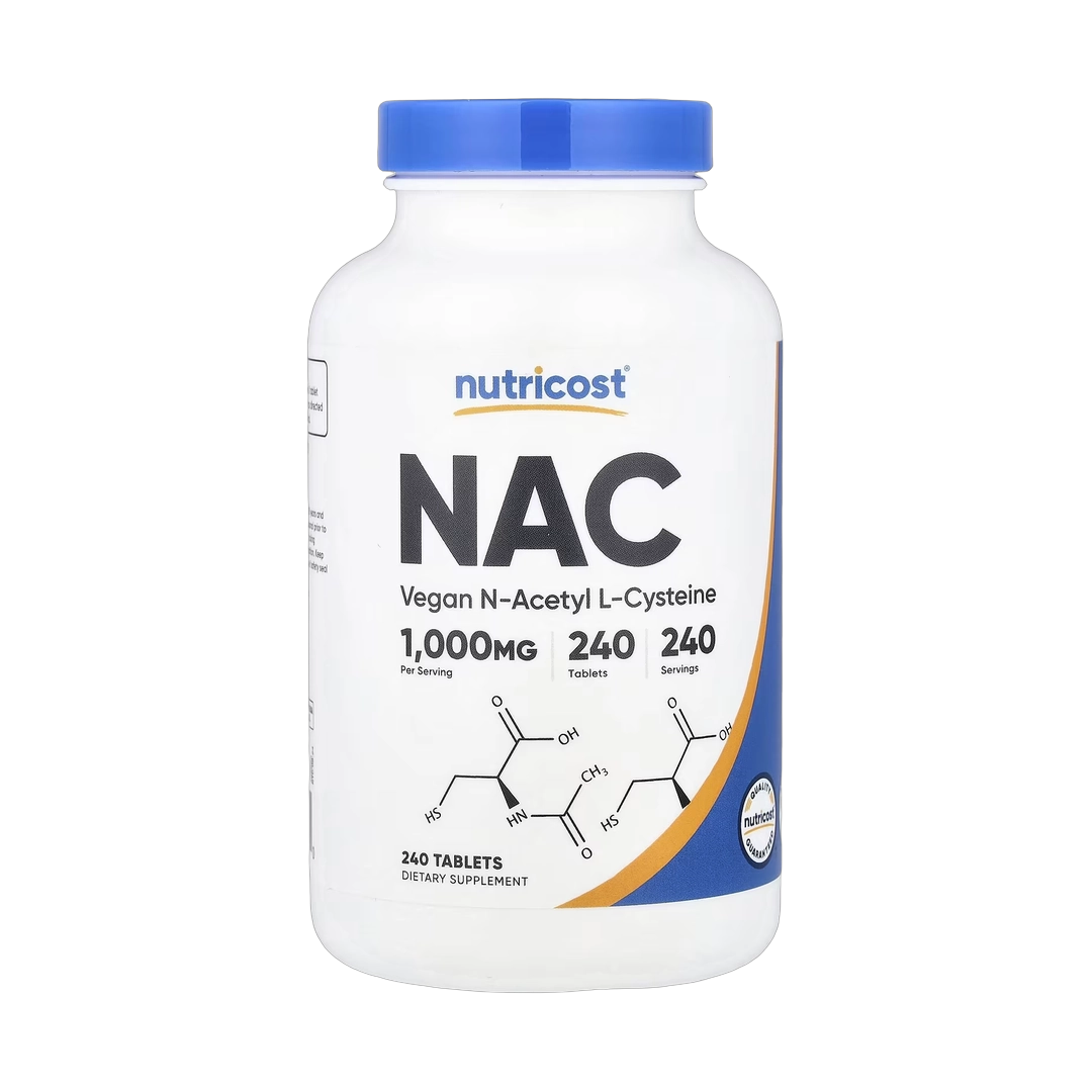 Nutricost, NAC, 1,000 mg, 240 Tablets