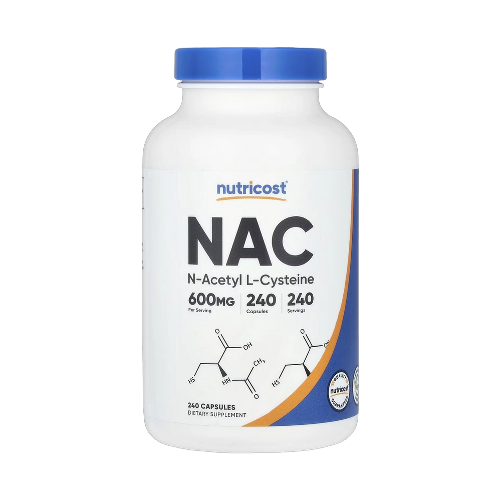 Nutricost, NAC, 600 mg, 240 Capsules