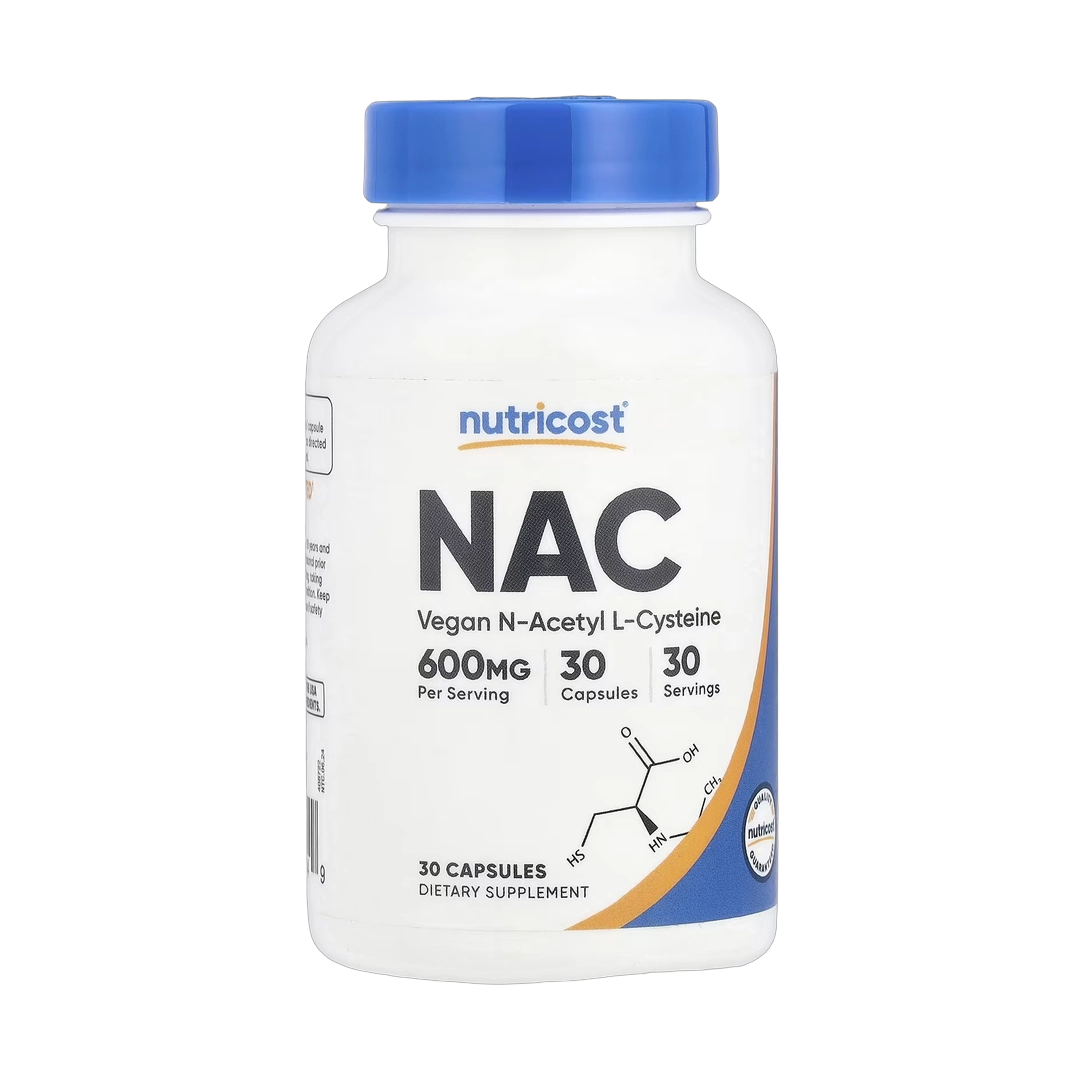 Nutricost, NAC, 600 mg, 30 Capsules