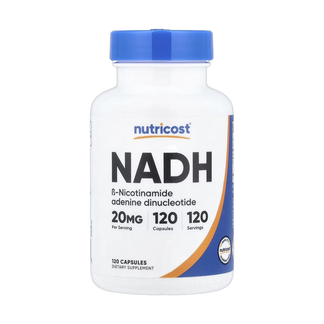 Nutricost, NADH, 20 mg, 120 Capsules