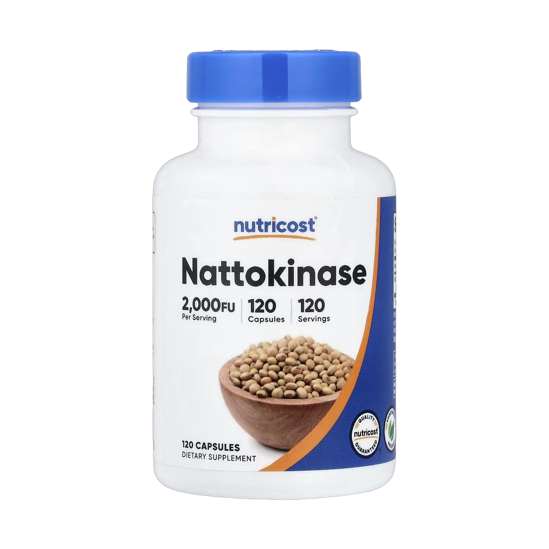 Nutricost, Nattokinase, 100 mg (2,000 FU), 120 Capsules