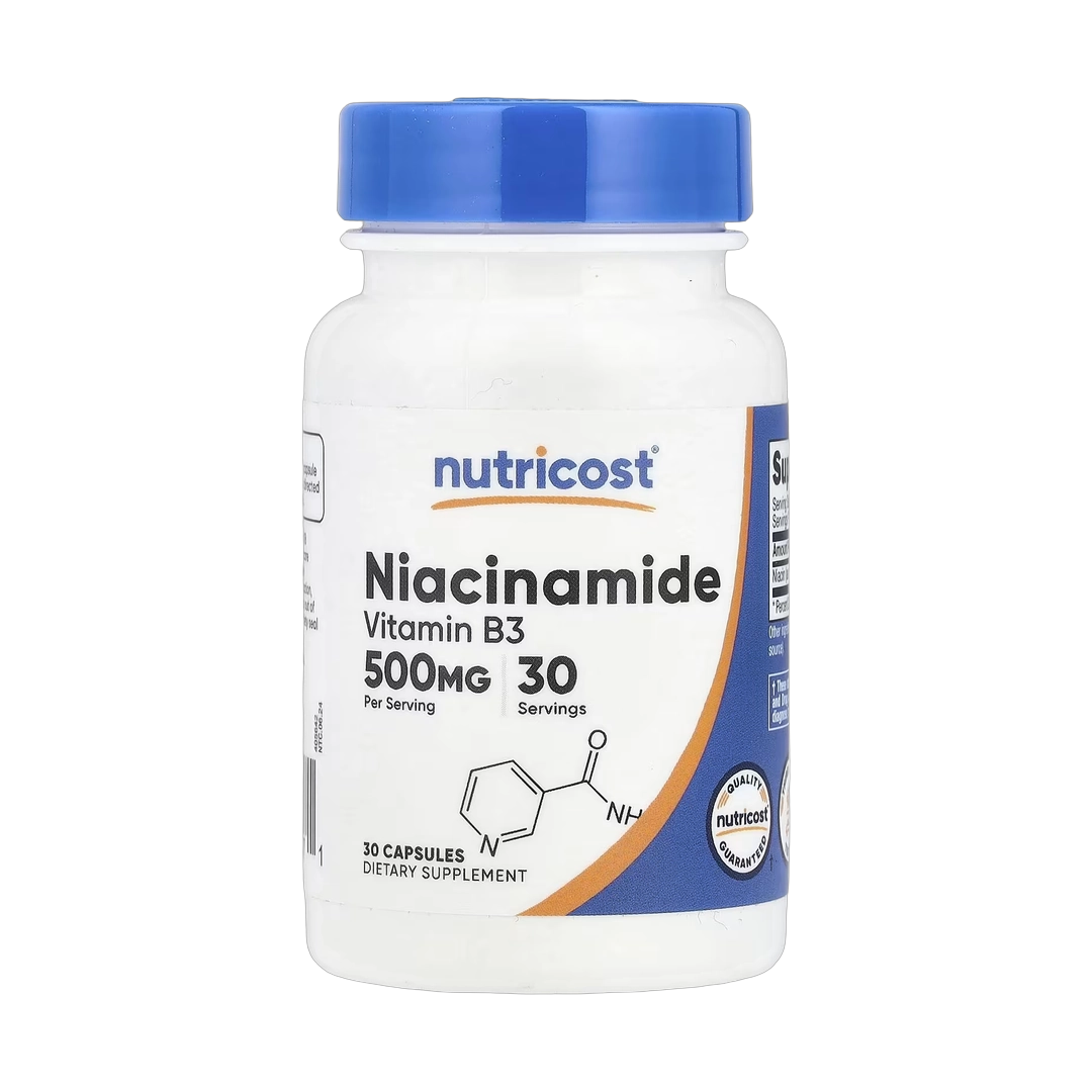 Nutricost, Niacinamide, 500 mg, 30 Capsules