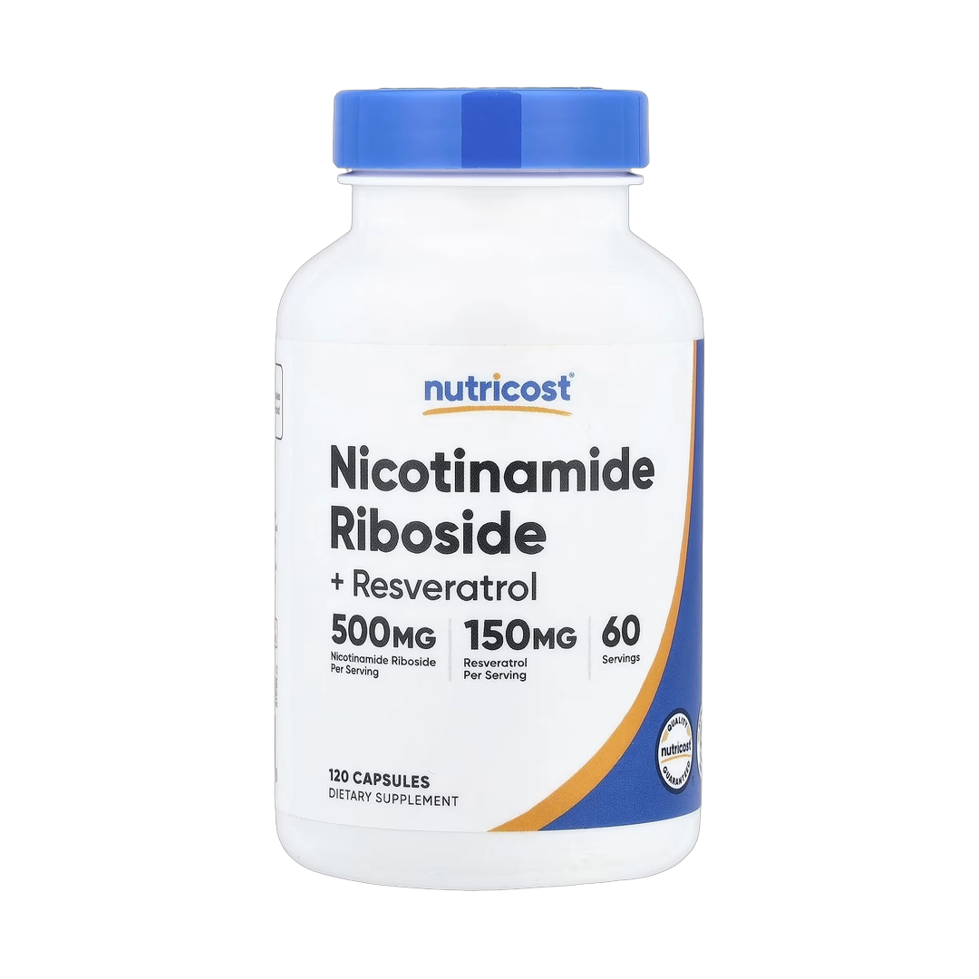 Nutricost, Nicotinamide Riboside + Resveratrol, 120 Capsules