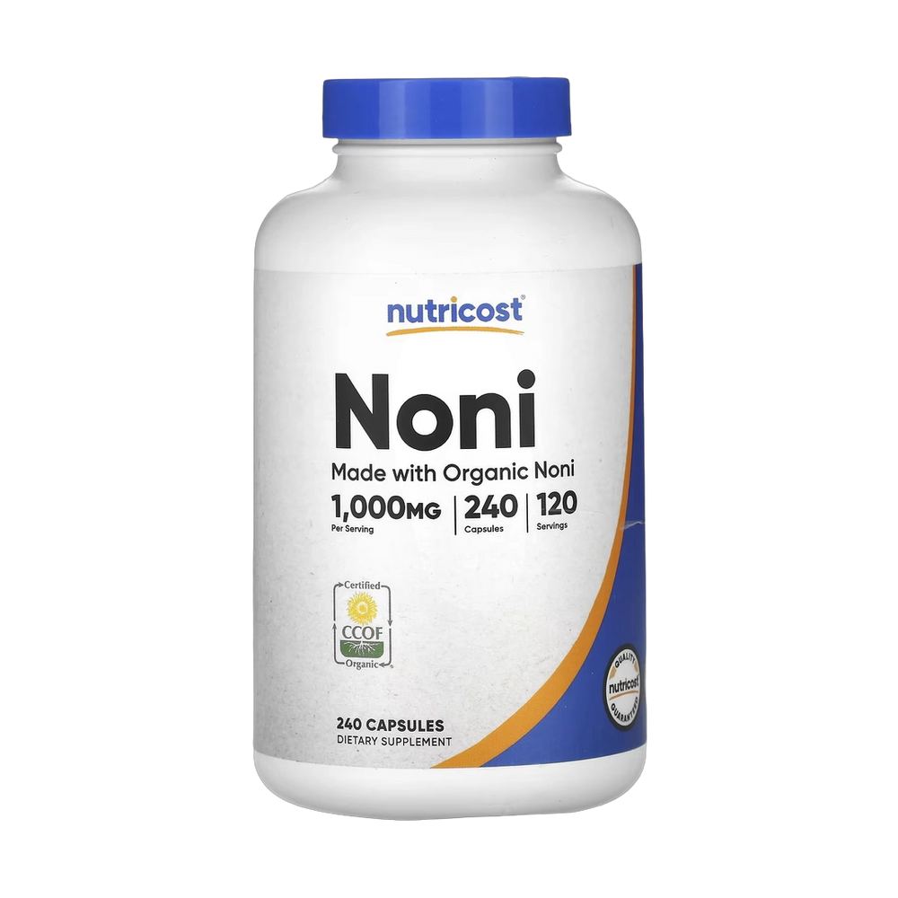 Nutricost, Noni, 240 Capsules