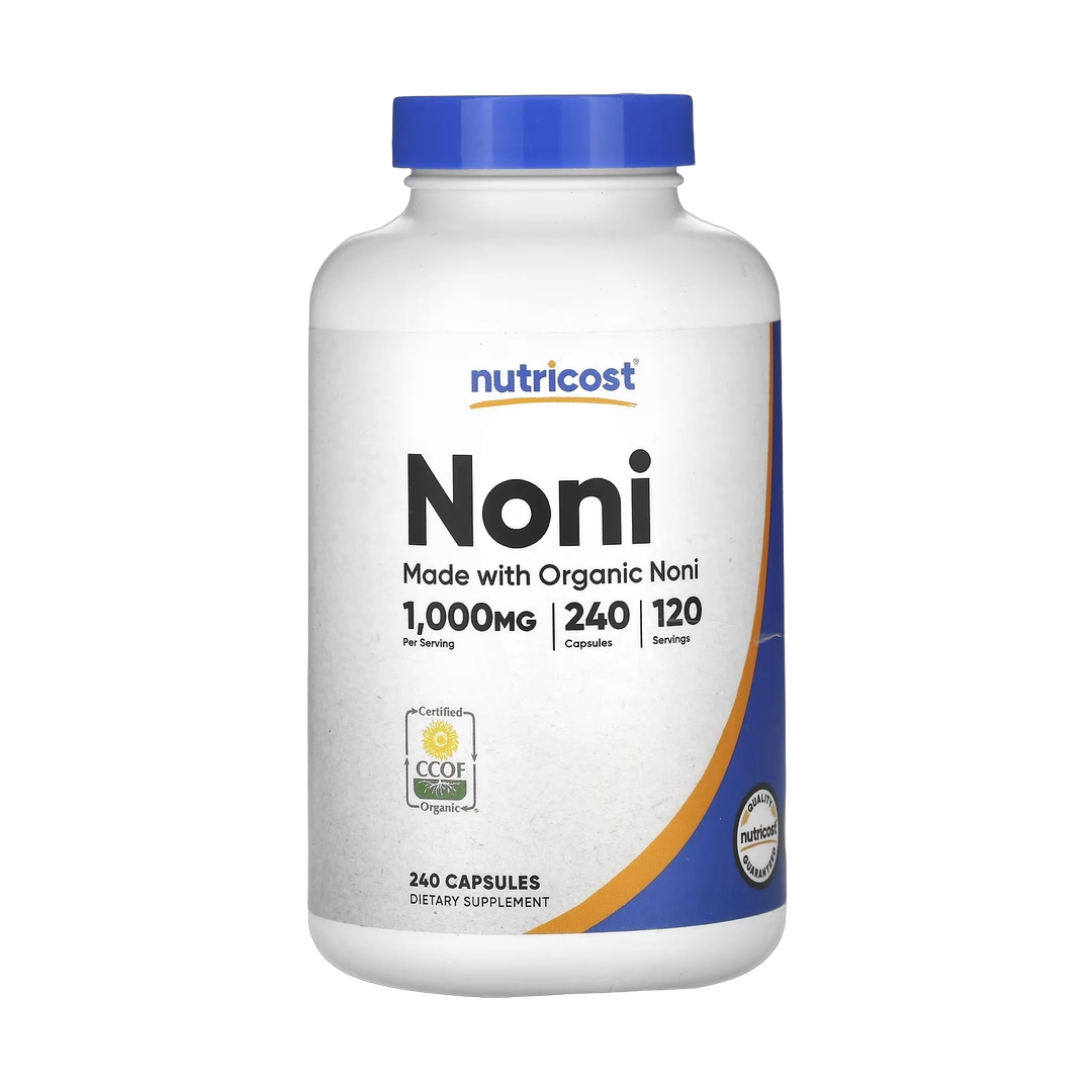 Nutricost, Noni, 240 Capsules
