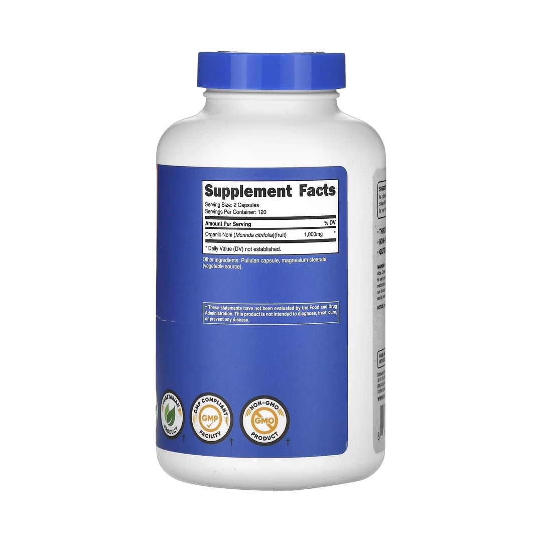 Nutricost, Noni, 240 Capsules