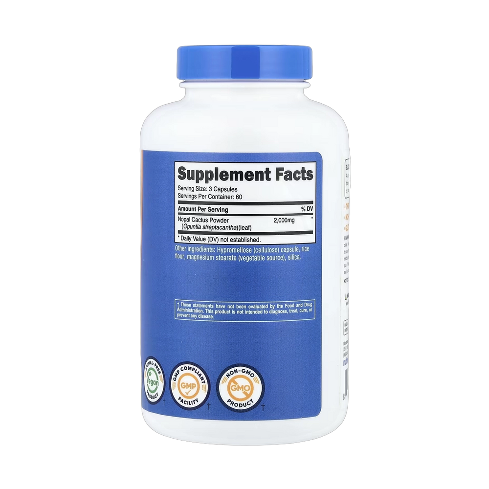 Nutricost, Nopal Cactus, 180 Capsules